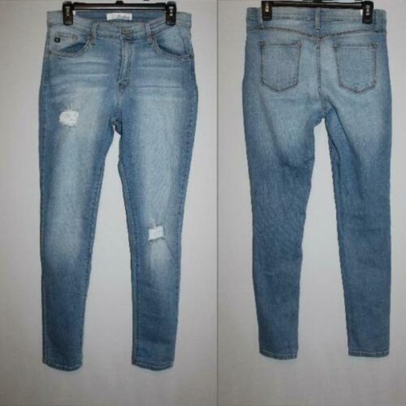 KanCan High Rise Skinny Stretch Jean Light HW9510 - Picture 6 of 7